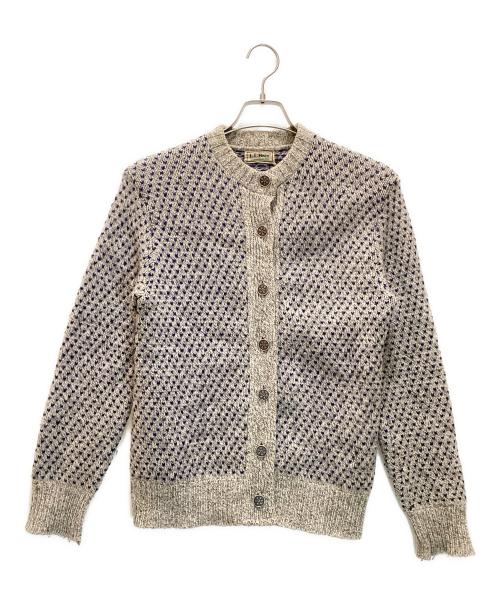 L.L.Bean（エルエルビーン）L.L.Bean (エルエルビーン) メタルボタンニットカーディガン ベージュ サイズ:-の古着・服飾アイテム
