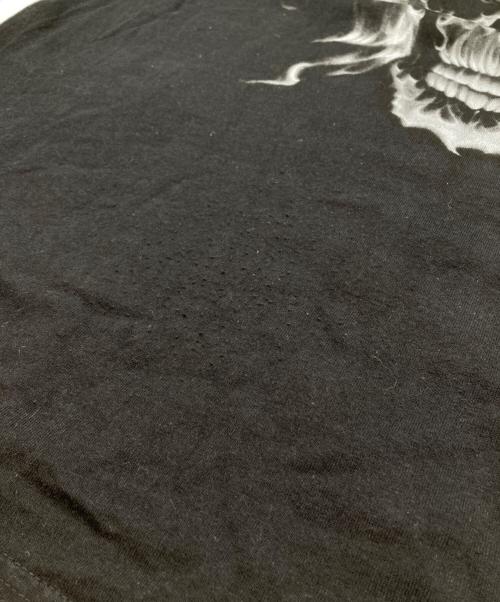 HERON PRESTON（ヘロンプレストン）HERON PRESTON (ヘロンプレストン) ファイヤースカルTシャツ ブラック サイズ:Sの古着・服飾アイテム