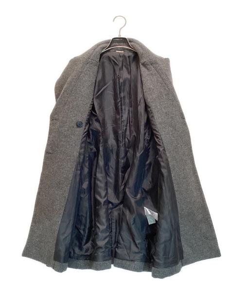 Snidel（スナイデル）Snidel (スナイデル) フィット&フレアジャケットコート　ウール グレーの古着・服飾アイテム