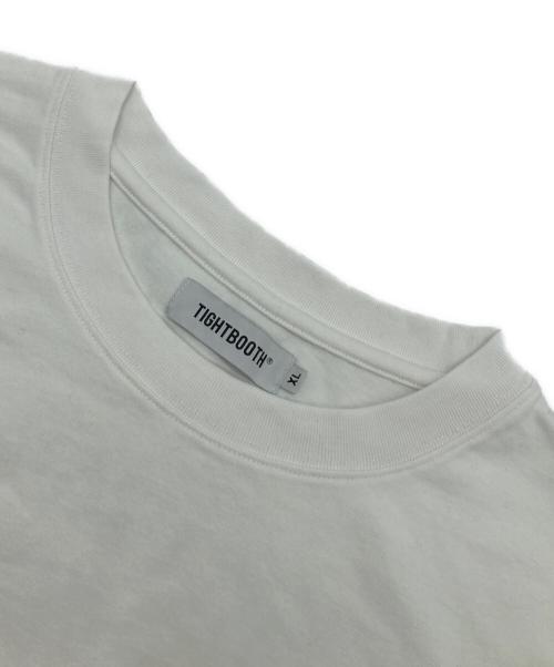 TIGHTBOOTH PRODUCTION（タイトブースプロダクション）TIGHTBOOTH PRODUCTION (タイトブースプロダクション) ロゴプリントポケットTシャツ ホワイト サイズ:XLの古着・服飾アイテム