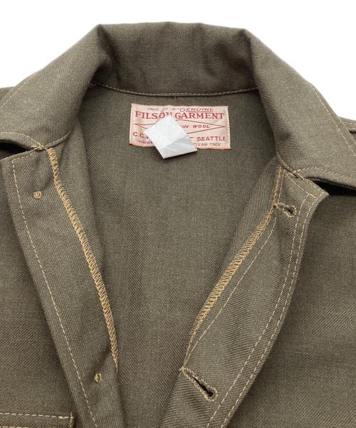 FILSON（フィルソン）FILSON (フィルソン) ウールサージクルーザージャケット カーキ サイズ:36の古着・服飾アイテム