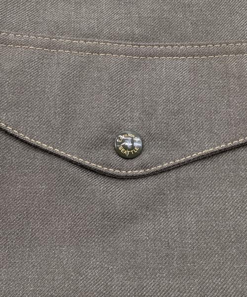 FILSON（フィルソン）FILSON (フィルソン) ウールサージクルーザージャケット カーキ サイズ:36の古着・服飾アイテム