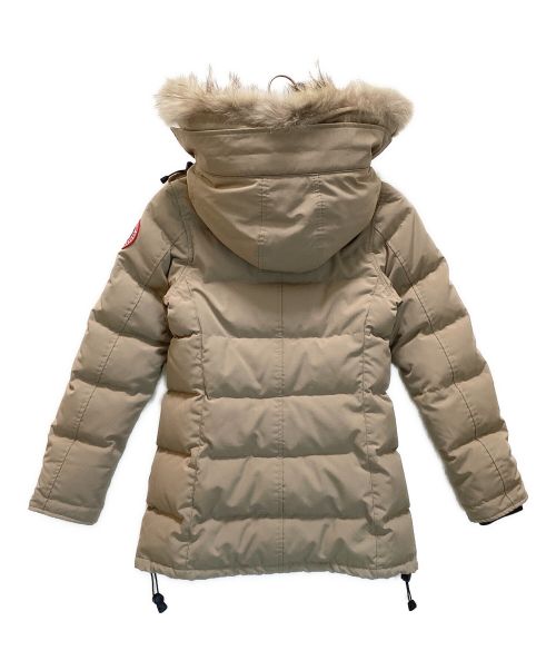 CANADA GOOSE（カナダグース）CANADA GOOSE (カナダグース) ダウンジャケット ベージュ サイズ:Sの古着・服飾アイテム