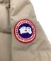 中古・古着 CANADA GOOSE (カナダグース) ダウンジャケット ベージュ サイズ:S：30000円