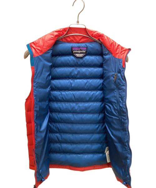 Patagonia（パタゴニア）Patagonia (パタゴニア) ダウンセーターベスト レッド サイズ:XSの古着・服飾アイテム