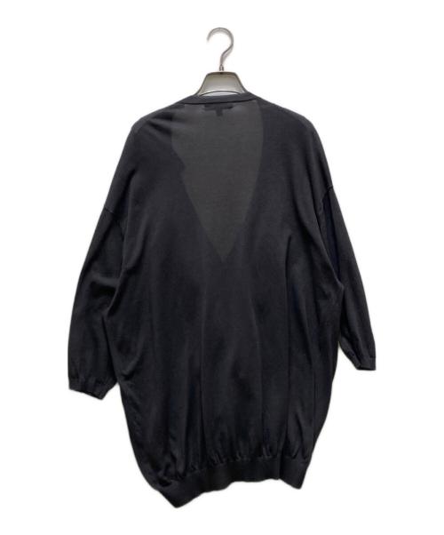 DRAWER（ドゥロワー）Drawer (ドゥロワー) フリルカーディガン グレー サイズ:２の古着・服飾アイテム