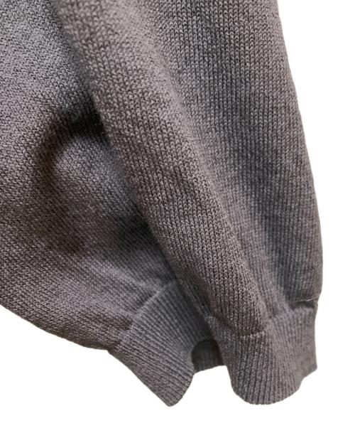 DRAWER（ドゥロワー）Drawer (ドゥロワー) フリルカーディガン グレー サイズ:２の古着・服飾アイテム