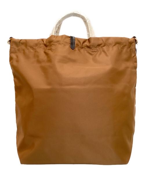 ORSETTO（オルセット）ORSETTO (オルセット) レザーハンドショルダーバッグ“GLOSS” ブラウン 未使用品の古着・服飾アイテム