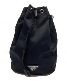 PRADA（プラダ）の古着「Re-Nylon ポーチ」｜ブラック