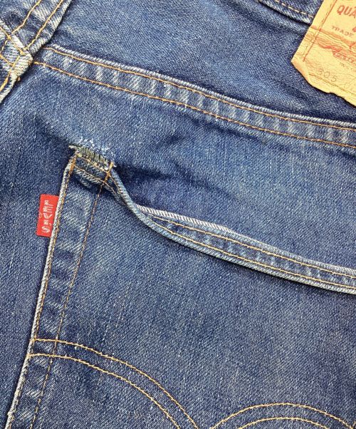LEVI'S（リーバイス）LEVI'S (リーバイス) ヴィンテージ505デニム　BIGE　TALON42ジップ　バックポケット裏シングルステッチ インディゴ サイズ:W36の古着・服飾アイテム