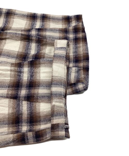 TIGHTBOOTH PRODUCTION（タイトブースプロダクション）TIGHTBOOTH PRODUCTION (タイトブースプロダクション) OMBRE HERRINGBONE SLACKS / オンブレ ヘリンボーン スラックス ベージュ サイズ:Lの古着・服飾アイテム