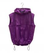 Thousand Mile×nano・universeサウザンドマイル×ナノ・ユニバース）の古着「別注ライトシェルベスト」｜パープル
