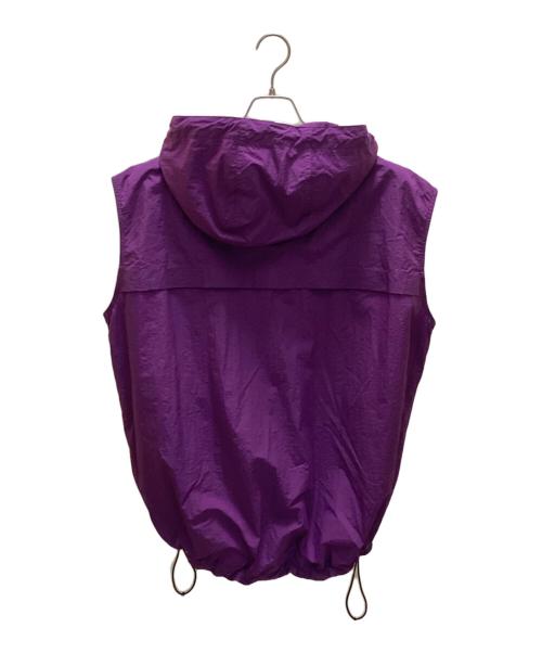 Thousand Mile（サウザンドマイル）Thousand Mile (サウザンドマイル) nano・universe (ナノ・ユニバース) 別注ライトシェルベスト パープル サイズ:Lの古着・服飾アイテム