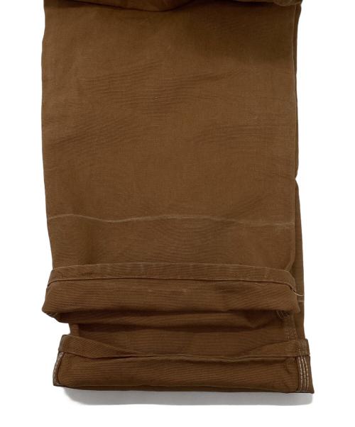 CarHartt（カーハート）CarHartt (カーハート) ダックオーバーオール ブラウン サイズ:W38L23の古着・服飾アイテム