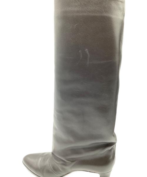 NEBULONIE（ネブローニ）NEBULONIE (ネブローニ) ロングブーツ ブラウン サイズ:39の古着・服飾アイテム