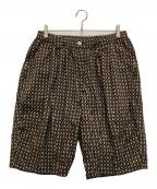 TIGHTBOOTH PRODUCTIONタイトブースプロダクション）の古着「RHOMBUS BIG SHORTS」｜ブラック