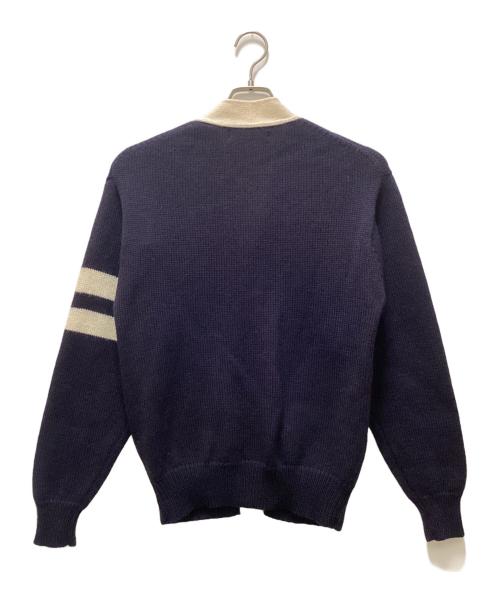 McGREGOR（マクレガー）McGREGOR (マクレガー) イニシャルレタードカーディガン ネイビー サイズ:Mの古着・服飾アイテム