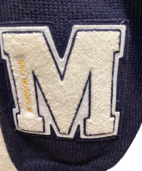 McGREGOR（マクレガー）McGREGOR (マクレガー) イニシャルレタードカーディガン ネイビー サイズ:Mの古着・服飾アイテム