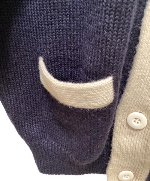 McGREGOR（マクレガー）McGREGOR (マクレガー) イニシャルレタードカーディガン ネイビー サイズ:Mの古着・服飾アイテム