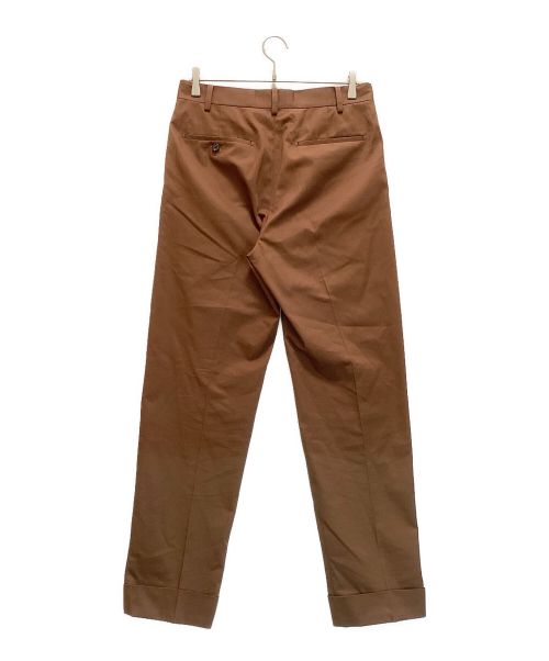 WACKO MARIA（ワコマリア）WACKO MARIA (ワコマリア) PLEATED TROUSERS TYPE-1 / プリーツ トラウザー タイプ1 タックスラックス ブラウン サイズ:Mの古着・服飾アイテム