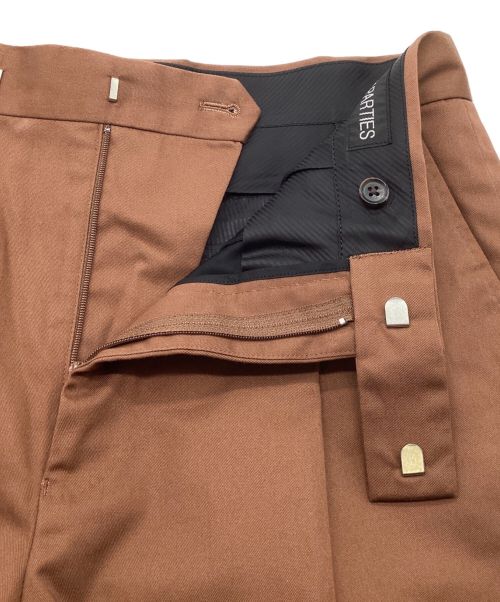 WACKO MARIA（ワコマリア）WACKO MARIA (ワコマリア) PLEATED TROUSERS TYPE-1 / プリーツ トラウザー タイプ1 タックスラックス ブラウン サイズ:Mの古着・服飾アイテム