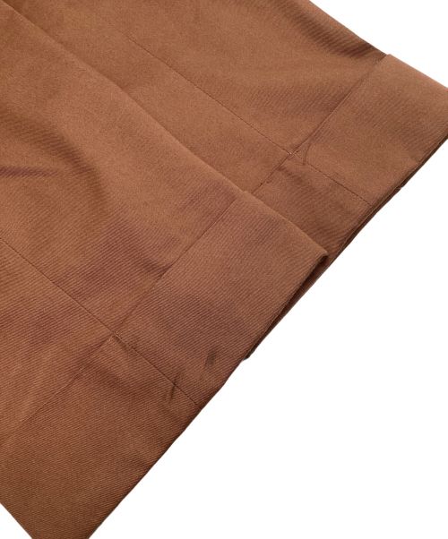 WACKO MARIA（ワコマリア）WACKO MARIA (ワコマリア) PLEATED TROUSERS TYPE-1 / プリーツ トラウザー タイプ1 タックスラックス ブラウン サイズ:Mの古着・服飾アイテム