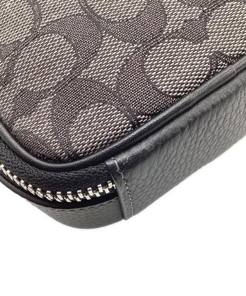 COACH（コーチ）COACH (コーチ) スタントン クロスボディ・シグネチャー ジャカード ショルダーバッグ ブラックの古着・服飾アイテム