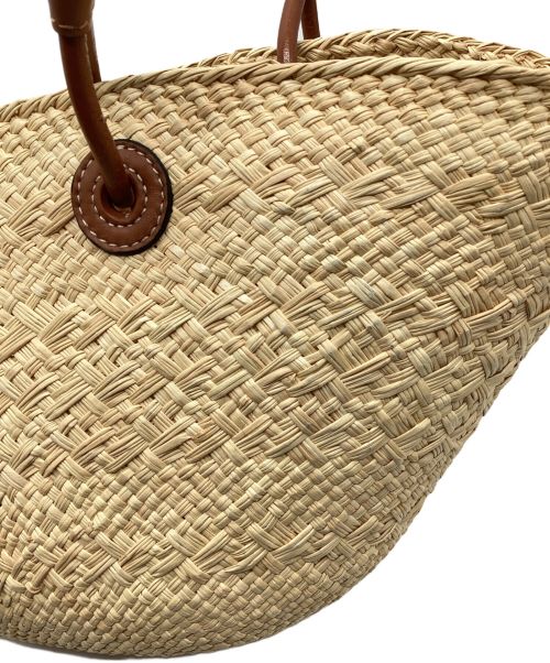 LOEWE（ロエベ）LOEWE (ロエベ) アナグラムバスケットバッグ スモール ナチュラル/タンの古着・服飾アイテム