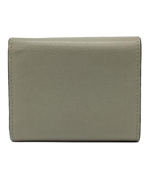 LOEWE（ロエベ）LOEWE (ロエベ) 3つ折り財布 TRIFOLD トライフォールド アナグラム グレーの古着・服飾アイテム