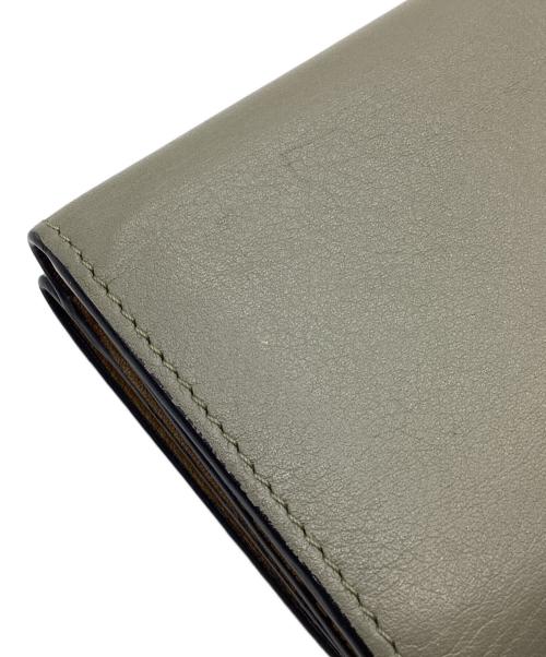 LOEWE（ロエベ）LOEWE (ロエベ) 3つ折り財布 TRIFOLD トライフォールド アナグラム グレーの古着・服飾アイテム