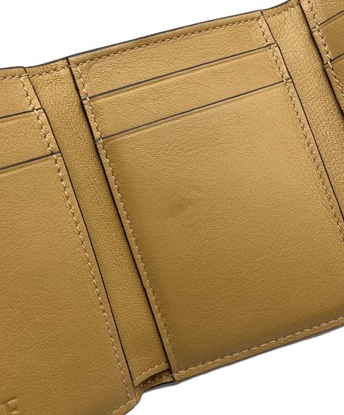 LOEWE（ロエベ）LOEWE (ロエベ) 3つ折り財布 TRIFOLD トライフォールド アナグラム グレーの古着・服飾アイテム