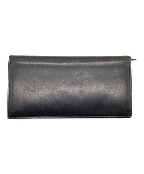 GANZO（ガンゾ）GANZO (ガンゾ) GUD2 ファスナー小銭入付き長財布 ブラックの古着・服飾アイテム