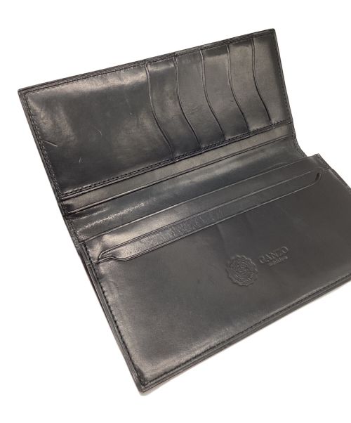 GANZO（ガンゾ）GANZO (ガンゾ) GUD2 ファスナー小銭入付き長財布 ブラックの古着・服飾アイテム