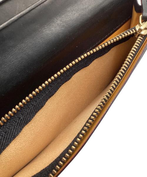 GANZO（ガンゾ）GANZO (ガンゾ) GUD2 ファスナー小銭入付き長財布 ブラックの古着・服飾アイテム