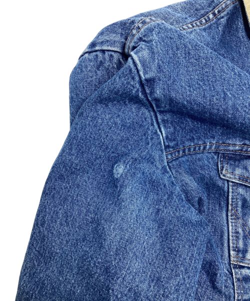 Wrangler（ラングラー）Wrangler (ラングラー) 裏地ブランケット デニムジャケット インディゴ サイズ:印字消えの為不明の古着・服飾アイテム