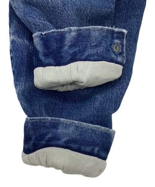 Wrangler（ラングラー）Wrangler (ラングラー) 裏地ブランケット デニムジャケット インディゴ サイズ:印字消えの為不明の古着・服飾アイテム