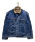 Wrangler（ラングラー）の古着「裏地ブランケット デニムジャケット」｜インディゴ