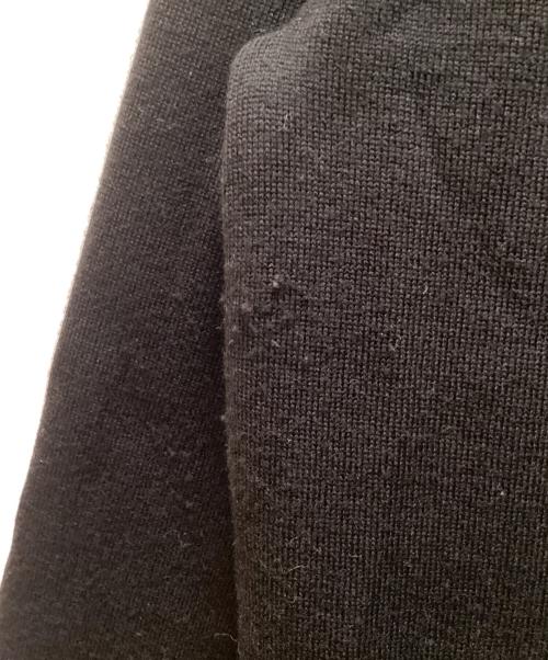 SLOANE（スローン）SLOANE (スローン) 12Gダブルフェイス天竺ラグランスリーブ クルーネックニットプルオーバー ブラック サイズ:3の古着・服飾アイテム