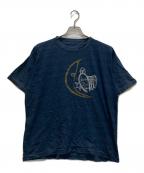 45Rフォーティファイブ・アール）の古着「墨絵deフクロウ908オーシャンTシャツ」｜インディゴ