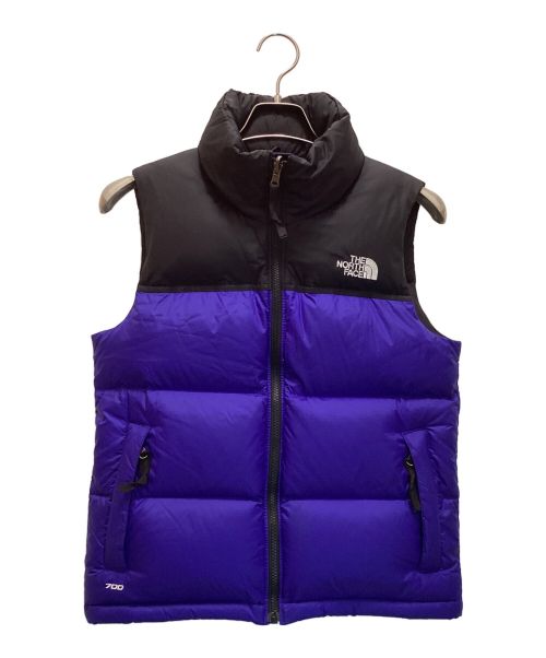 THE NORTH FACE（ザ ノース フェイス）THE NORTH FACE (ザ ノース フェイス) ダウンベスト ブルー サイズ:XSの古着・服飾アイテム