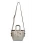 中古・古着 FURLA (フルラ) 2WAYショルダーバッグ ホワイト：15000円