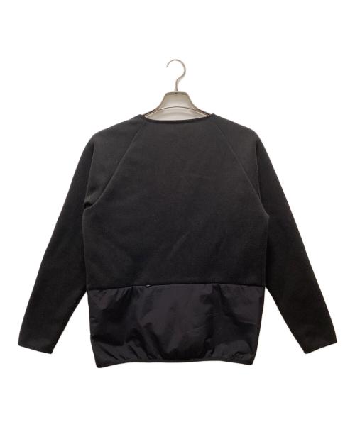 NEW BALANCE（ニューバランス）NEW BALANCE (ニューバランス) 切替ニットカーディガン ブラック サイズ:Sの古着・服飾アイテム