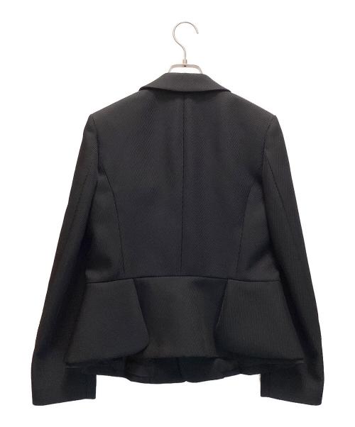 COMME des GARCONS COMME des GARCONS（コムデギャルソン コムデギャルソン）COMME des GARCONS COMME des GARCONS (コムデギャルソン コムデギャルソン) デザインシングルジャケット AD2023 ブラック サイズ:Sの古着・服飾アイテム