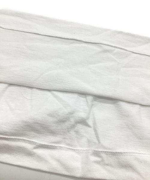 PLAY COMME des GARCONS（プレイコムデギャルソン）PLAY COMME des GARCONS (プレイ コムデギャルソン) 3ハートプリントTシャツ ホワイト サイズ:Lの古着・服飾アイテム