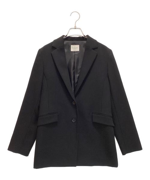 Demi-Luxe Beams（デミルクス ビームス）Demi-Luxe BEAMS (デミルクス ビームス) ウールツイル テーラードジャケット ブラック サイズ:36の古着・服飾アイテム