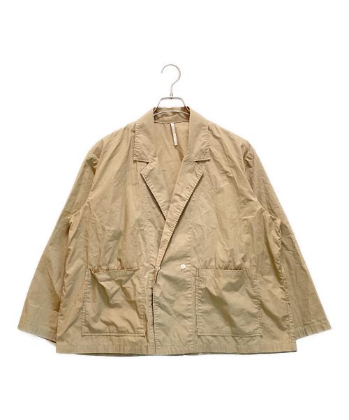 Arte Povera（アルテポーヴェラ）Arte Povera (アルテポーヴェラ) コットンテーラードジャケット　シャツ　オーバーサイズ ベージュ サイズ:Fの古着・服飾アイテム