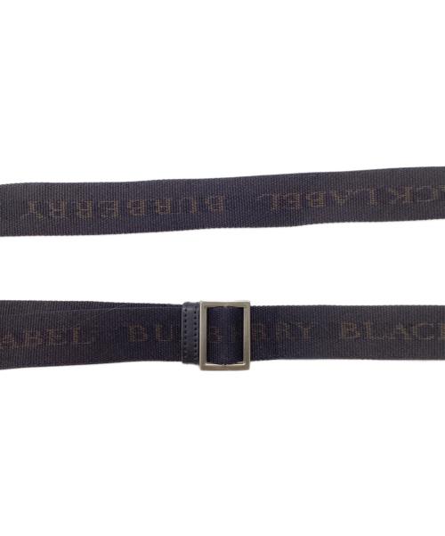 BURBERRY BLACK LABEL（バーバリーブラックレーベル）BURBERRY BLACK LABEL (バーバリーブラックレーベル) ノヴァチェック切替ナイロンショルダーバッグ ネイビーの古着・服飾アイテム