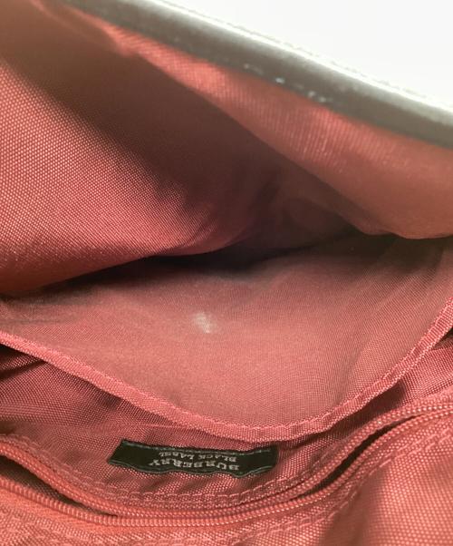 BURBERRY BLACK LABEL（バーバリーブラックレーベル）BURBERRY BLACK LABEL (バーバリーブラックレーベル) ノヴァチェック切替ナイロンショルダーバッグ ネイビーの古着・服飾アイテム