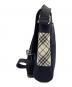 BURBERRY BLACK LABEL (バーバリーブラックレーベル) ノヴァチェック切替ナイロンショルダーバッグ ネイビー：11000円