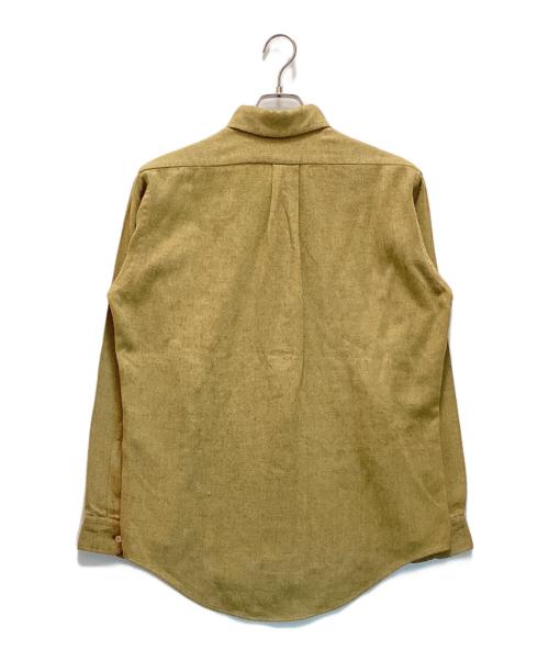 Donegal（ドネガル）Donegal (ドネガル) ヘリンボーン ボタンダウンシャツ イエロー サイズ:-の古着・服飾アイテム